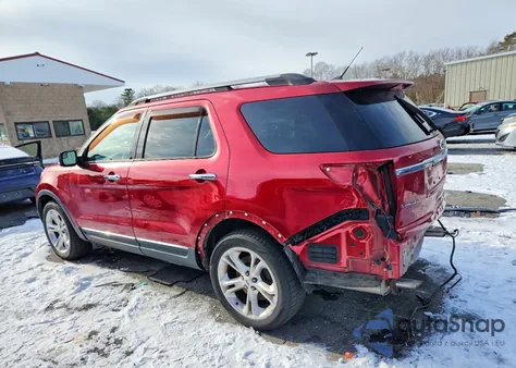 2013 Ford Explorer Limited z USA, uszkodzony, nr VIN 1FM5K8F87DGC71626